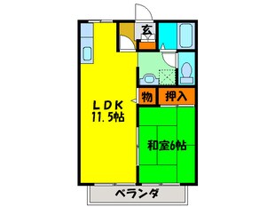 サンヴィレッジ大島の物件間取画像